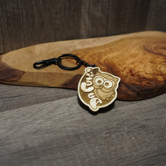 Da Fuq? Owl Key chain