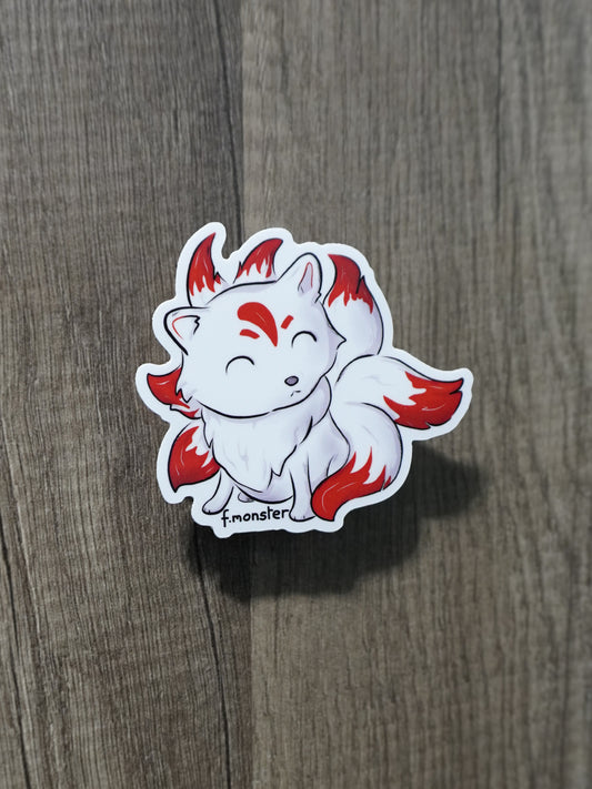 Wise Kitsune Sticker