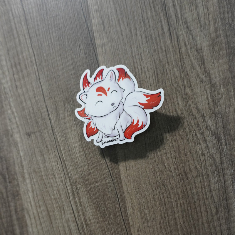 Wise Kitsune Sticker