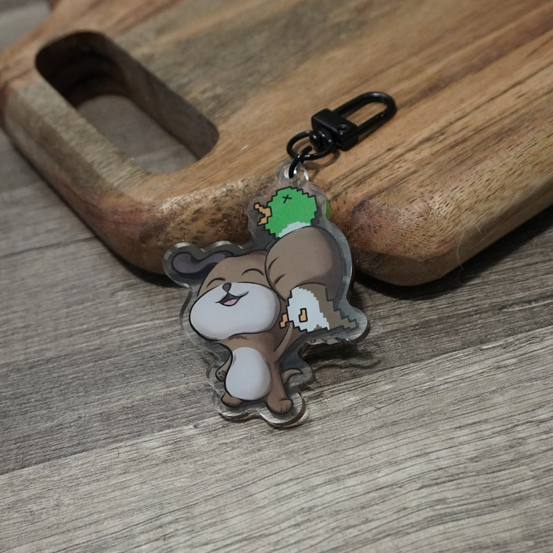 Duck Dog Hunt Acrylic Keychain