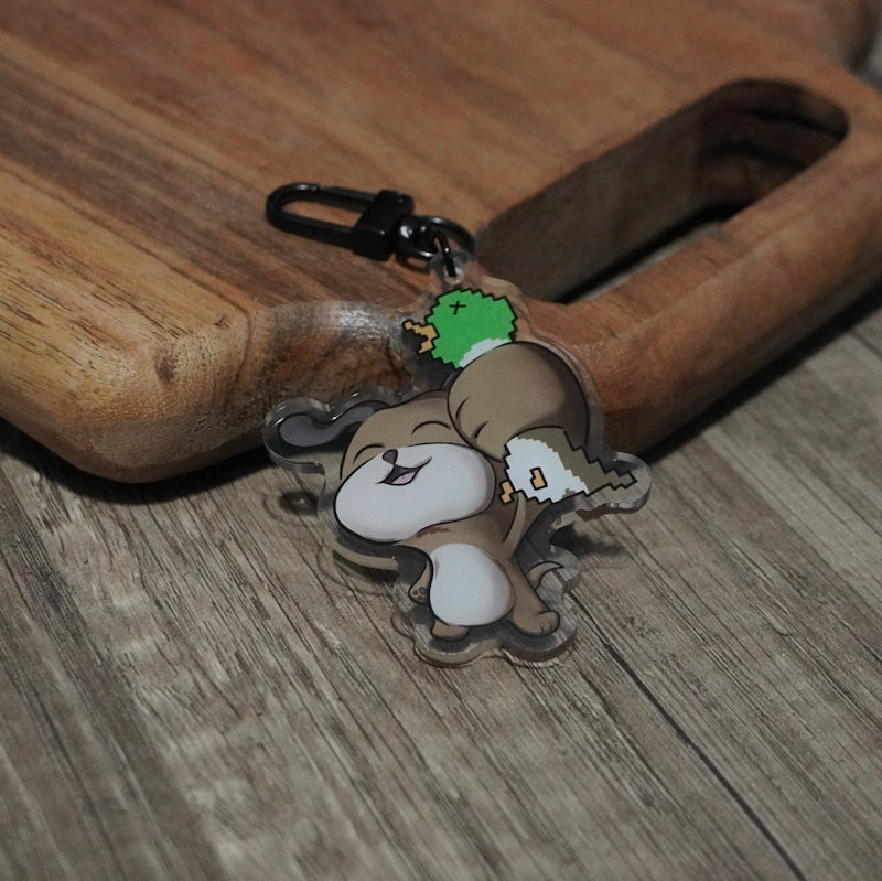 Duck Dog Hunt Acrylic Keychain