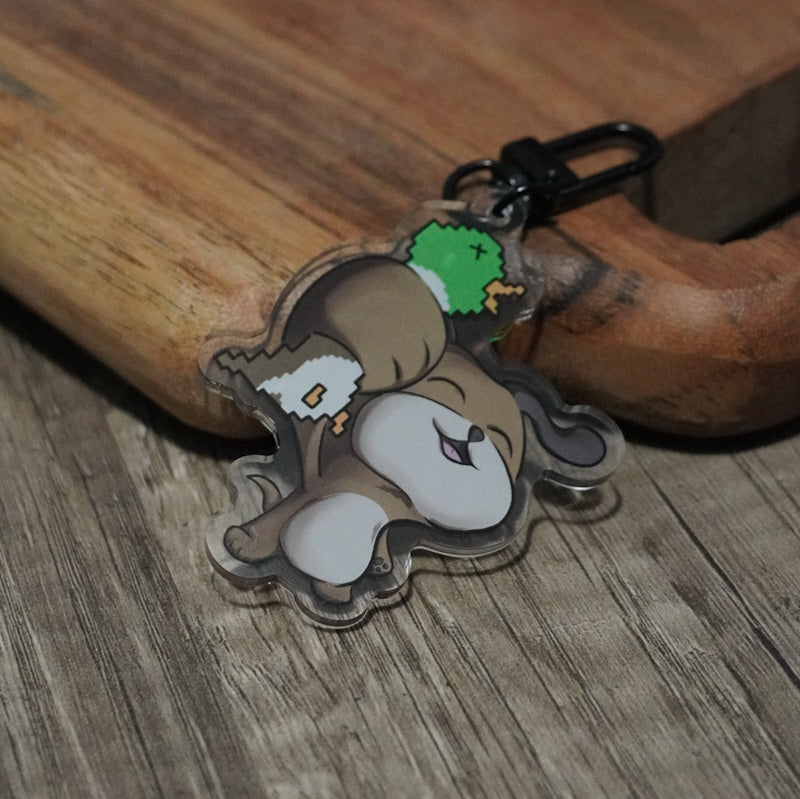 Duck Dog Hunt Acrylic Keychain