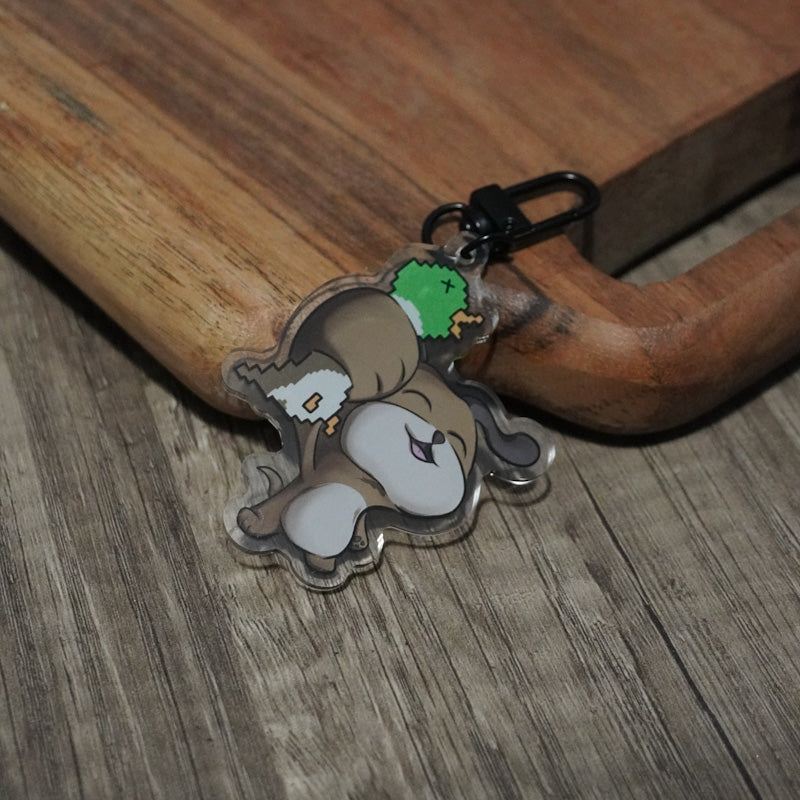 Duck Dog Hunt Acrylic Keychain