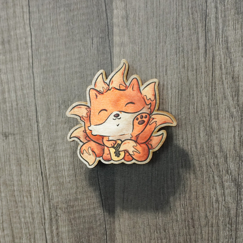 Lucky Kitsune Magnet