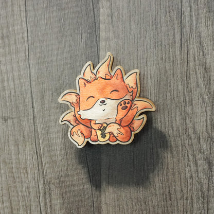 Lucky Kitsune Magnet