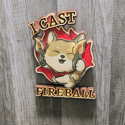 Fireball Doggy Wall Decor