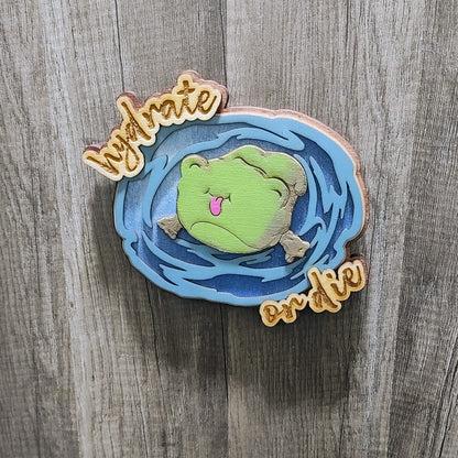 Hydrate Froggy Wall hanger (v2)