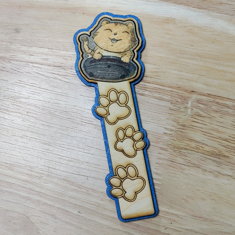 Roomba Cat Bookmark