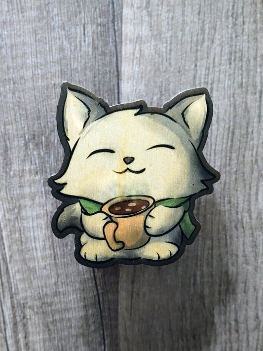 Arctic Fox Magnet
