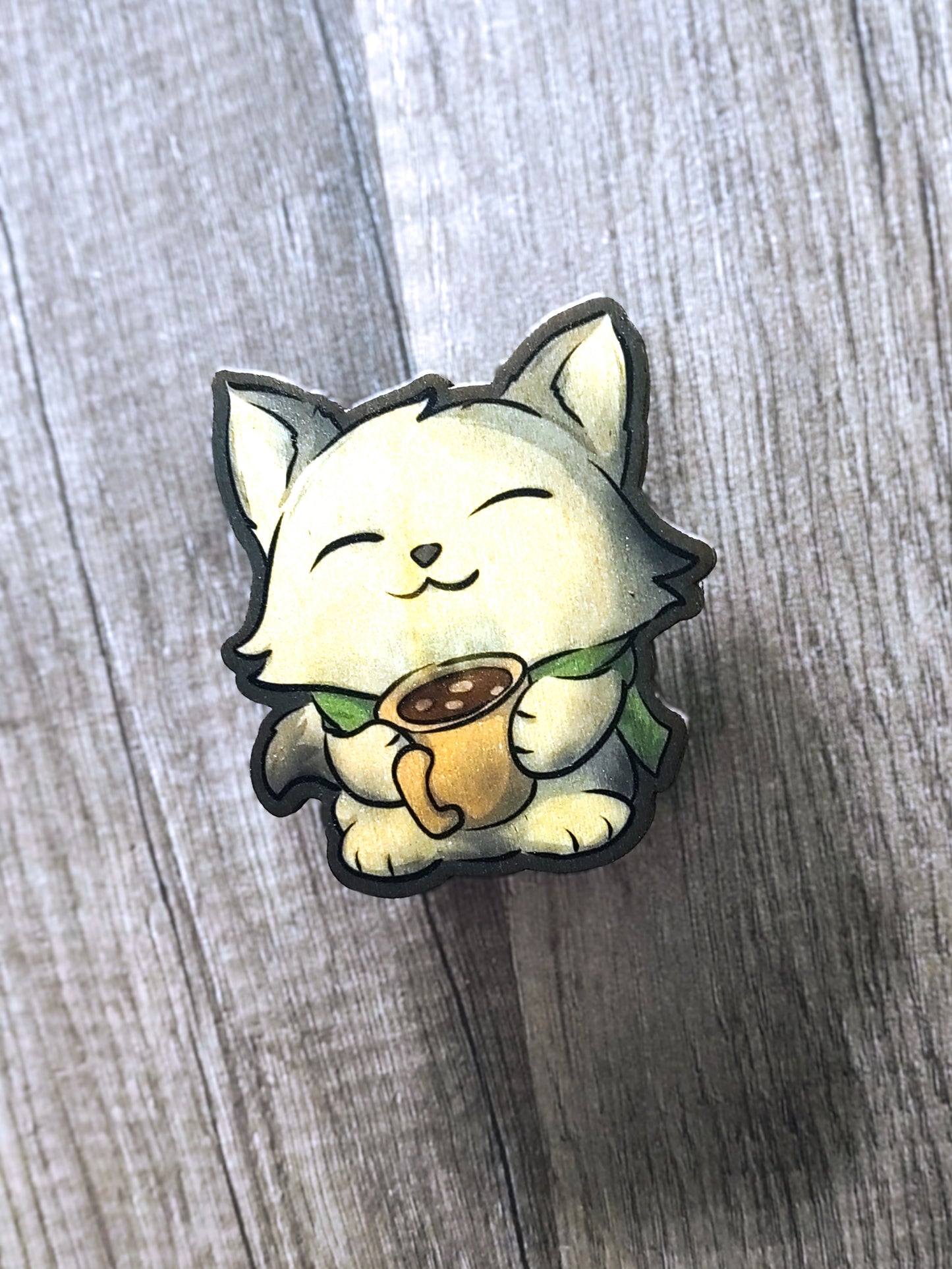 Arctic Fox Magnet