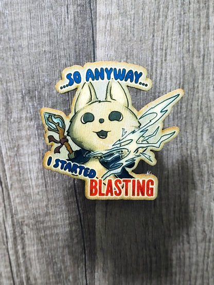 Blasting Bunny Magnet