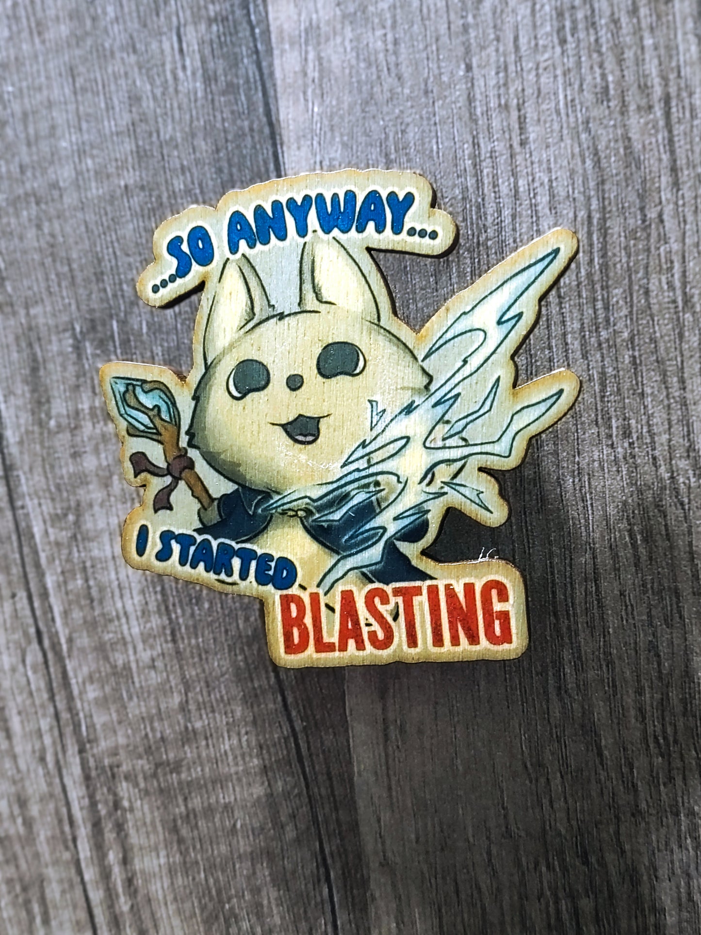 Blasting Bunny Magnet