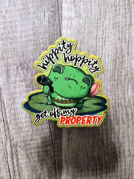 Shotgun Frog Magnet