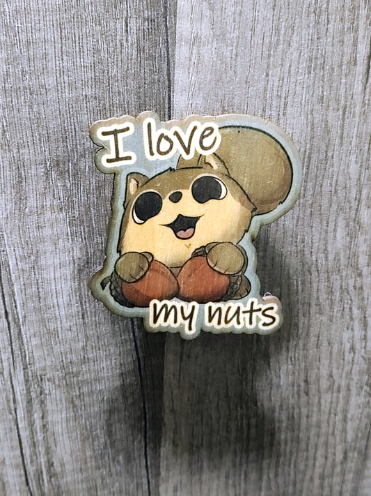 Love Nuts Magnet
