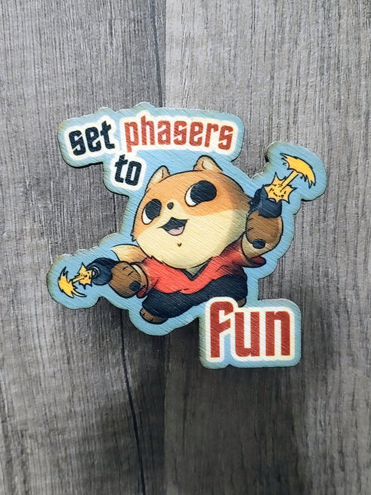 Phaser Fun Magnet